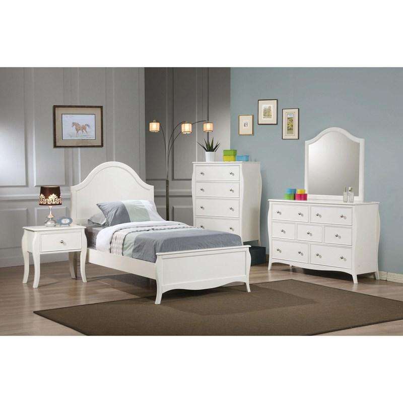 DOMINIQUE 400561T 6 PC TWIN BEDROOM SET (KIDS BEDROOM)