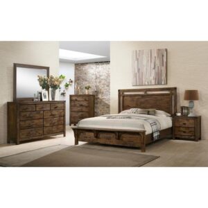 CURTIS B4810 6 PC KING SIZE BEDROOM SET