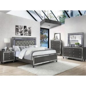 REFINO B1670 6 PC KING SIZE BEDROOM SET