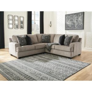 Bovarian Fabric 2 pc Sectional