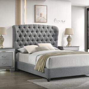 5138GY-ALL LINDA BED GRAY