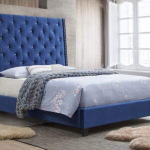 5265RB CHANTILLY BED, ROYAL BLUE