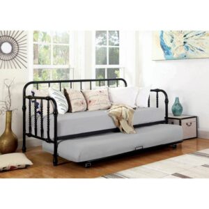 300765 METAL DAYBED WITH TRUNDLE (DAYBEDS)
