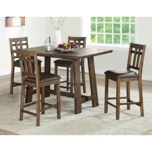 Saranac 5 pc Counter Height Set