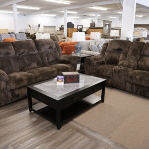 Montana Mocha Reclining Sofa & Loveseat Set