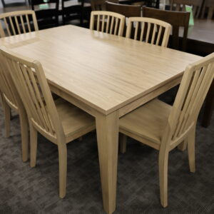 Sonoma 6-Piece Natural Dining Set