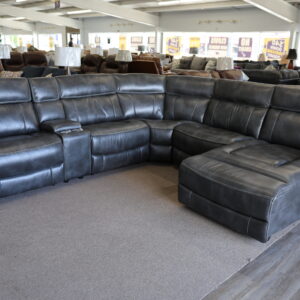 Titan 6-Piece Power Reclining Sectional with Chaise