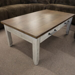 Farmhouse Two-Tone Coffee Table