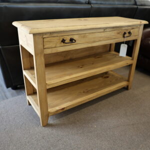 Rustic Pine Console / Tv Stand