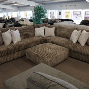 Mocha Oversize Sectional