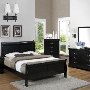 SETB3900 TWIN/FULL SIZE LOUIS PHILIP BEDROOM GROUP**Free Chest**