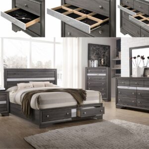 SETB4650 QUEEN REGATA BEDROOM GROUP-**Free Chest**