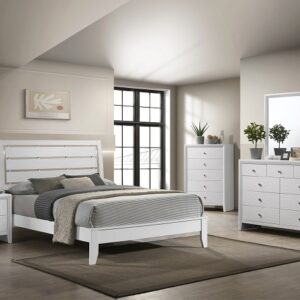 EVAN WHITE B4710 QUEEN 6PC BEDROOM GROUP