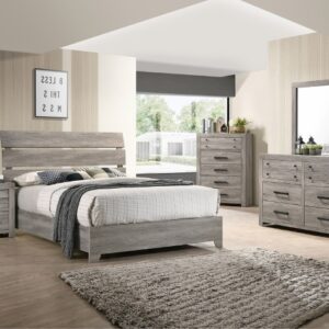 TUNDRA B5520 6 PC QUEEN SIZE BEDROOM SET