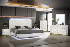 B59-SAFA 4pc Queen Bedroom Set