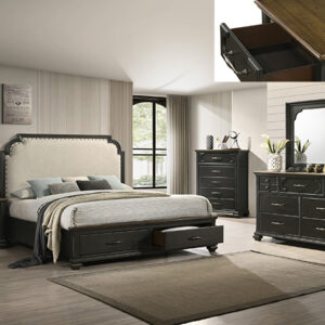 HAMILTON 6PC QUEEN BEDROOM GROUP B6560