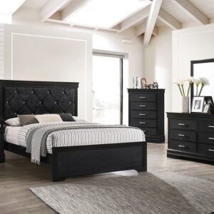 Amalia Full Upholstered Panel Bed B6918-F