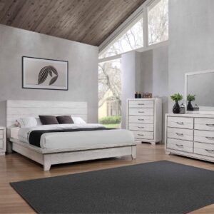 SETB8260 QUEEN WHITE SANDS BEDROOM GROUP**Free Chest**