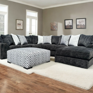 Emmet Charcoal Sectional