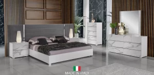 Nina Collection 4pc King Bedroom Set (Copy)