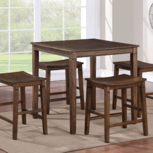 Westlake 5-Piece Counter Dining Set with Four Stools