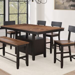 Bermuda 6-Piece Counter Dining Set