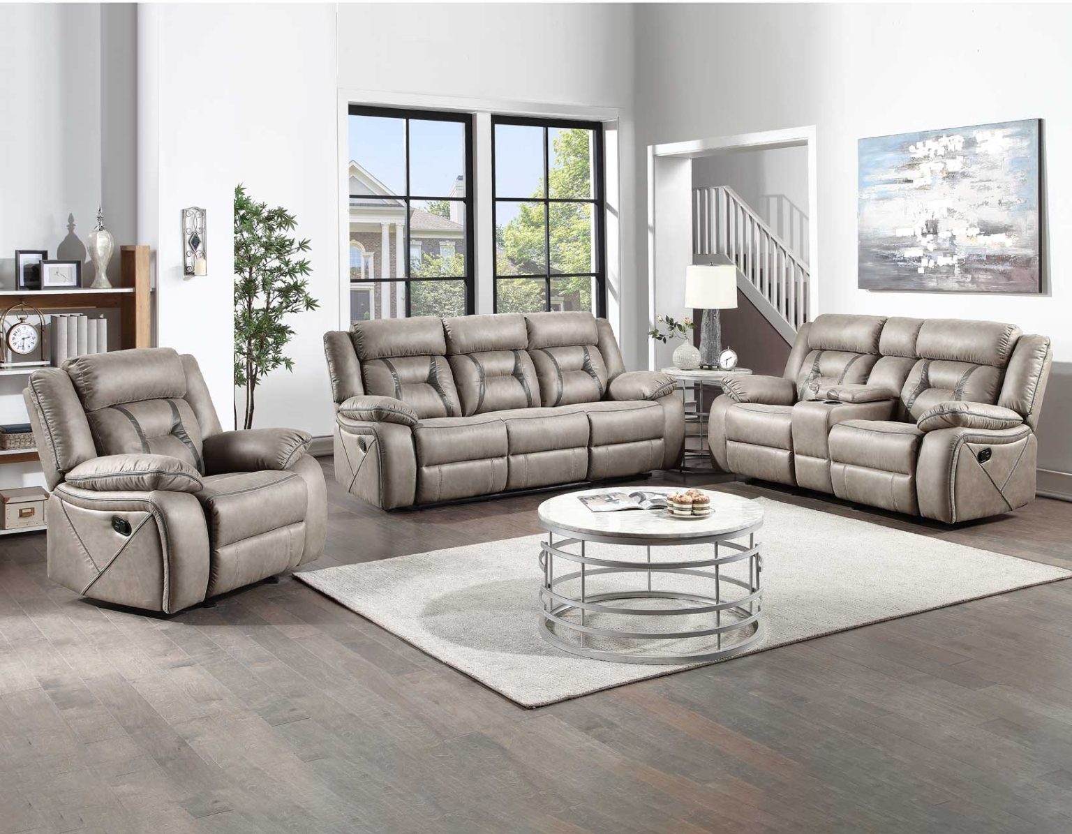 Tyson Manual Reclining Living Room Set