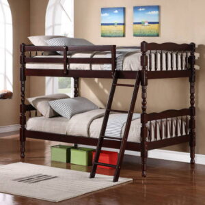 Victory Twin Over Twin Bunk Bed Cherry